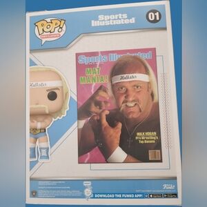 Funko Pop! Sports Illustrated Hulk Hogan Figure with White and Blue